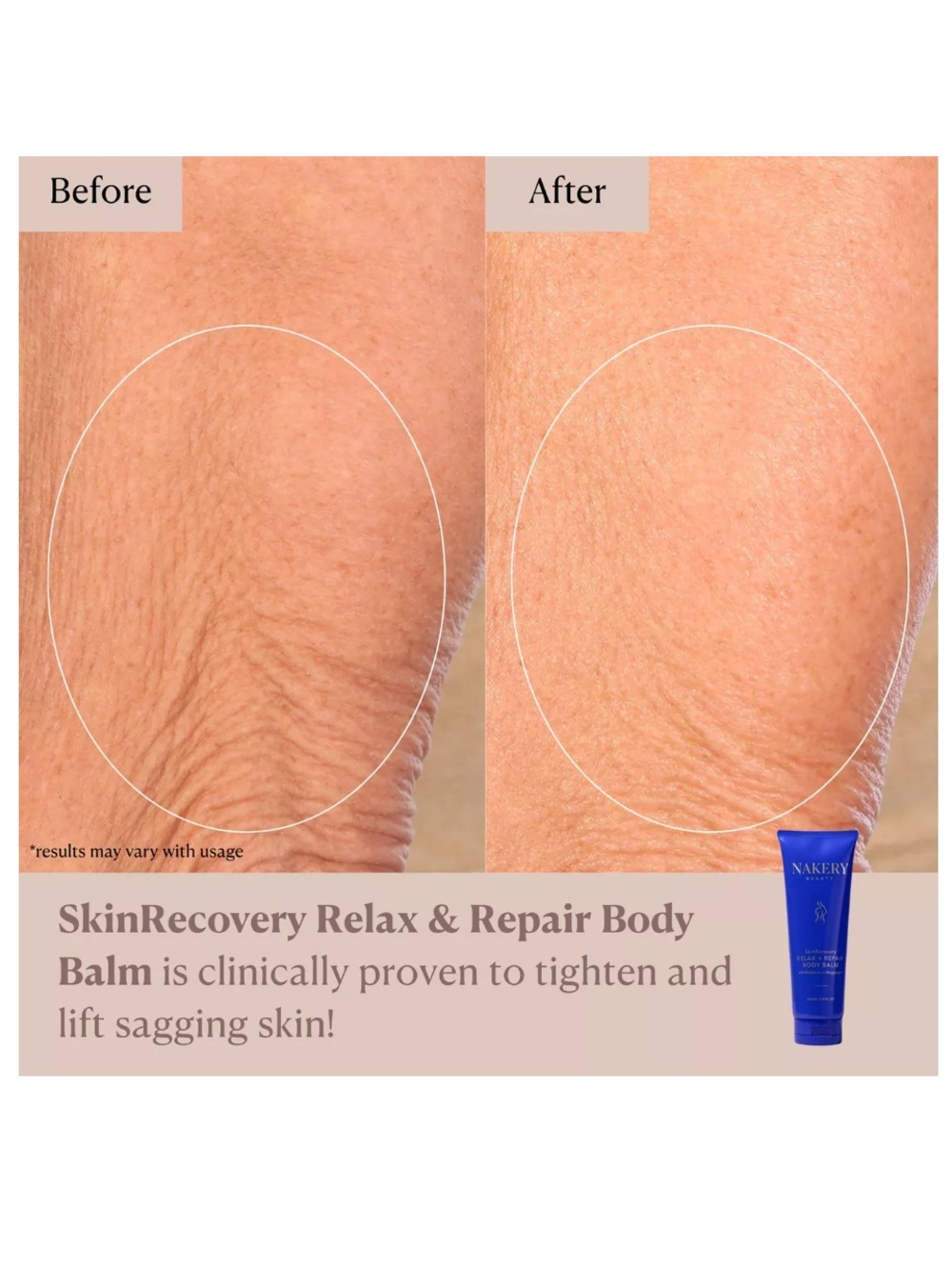 Nakery SkinRecovery Relax + Repair Body Balm with Magnesium + Melatonin - Picture 5 of 7